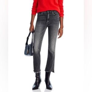 MOTHER The Insider Crop Step Fray Jeans